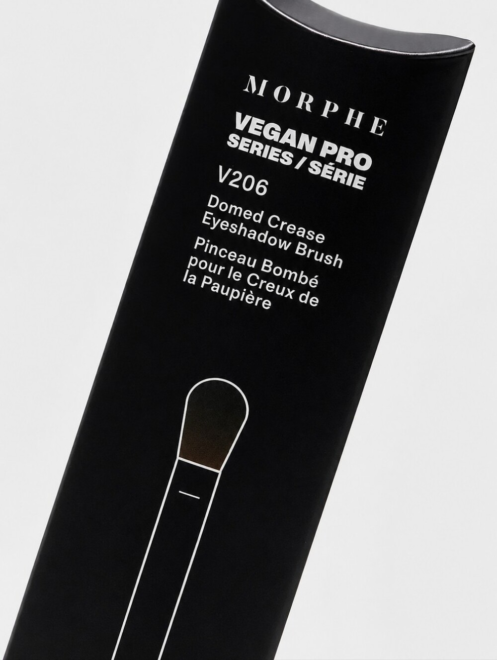 Morphe V206 Domed Crease Eyeshadow Brush - Black